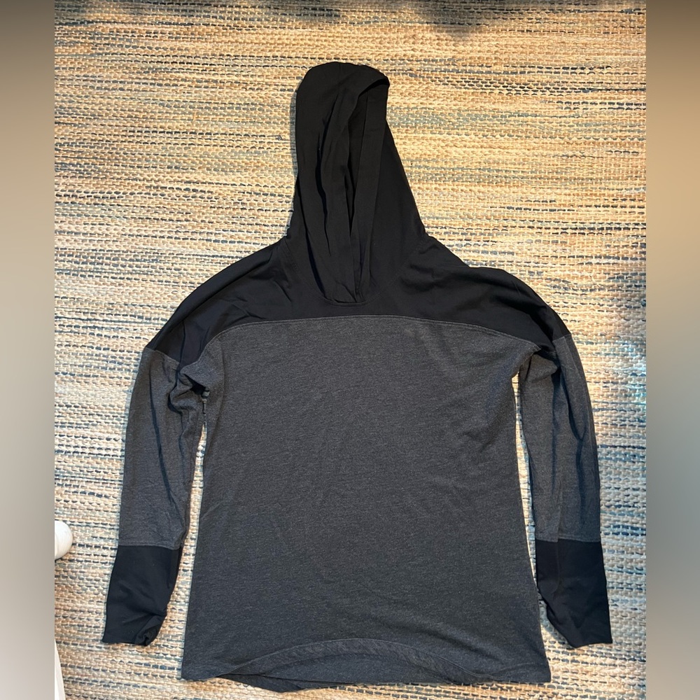 Puma long sleeve hoodie tee